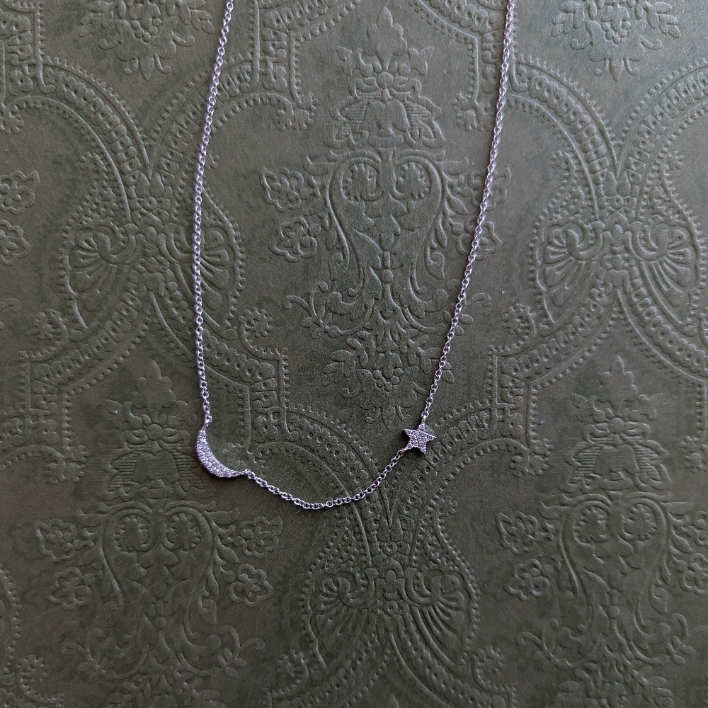 Star and Crescent Moon Necklace